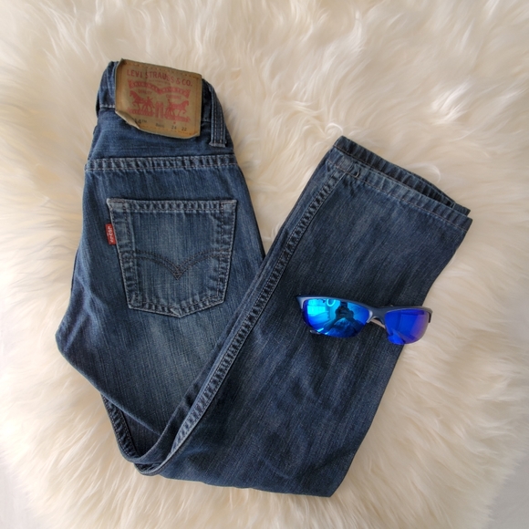 Levi's 514 Straight Jeans, Boys, Size 8 Reg - Picture 1 of 8